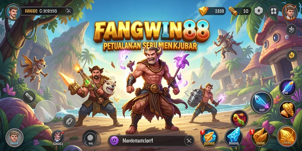 Gameplay menakjubkan di dunia petualangan FANGWIN88.