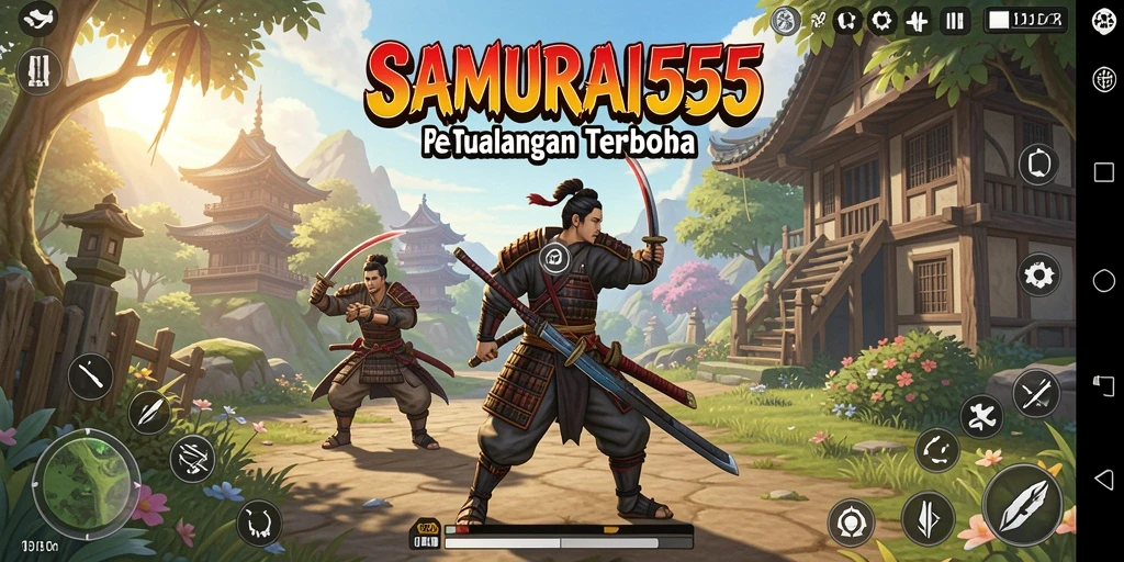 Screenshot SAMURAI555 yang menampilkan gameplay Open World yang seru.